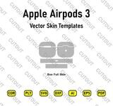 Apple Airpods 3 Vector Skin Templates