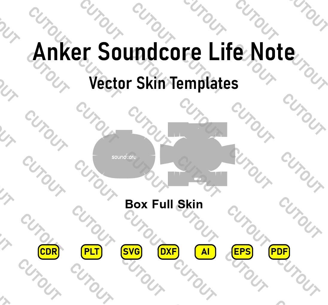 Anker Soundcore Life Note Vector Skin Templates