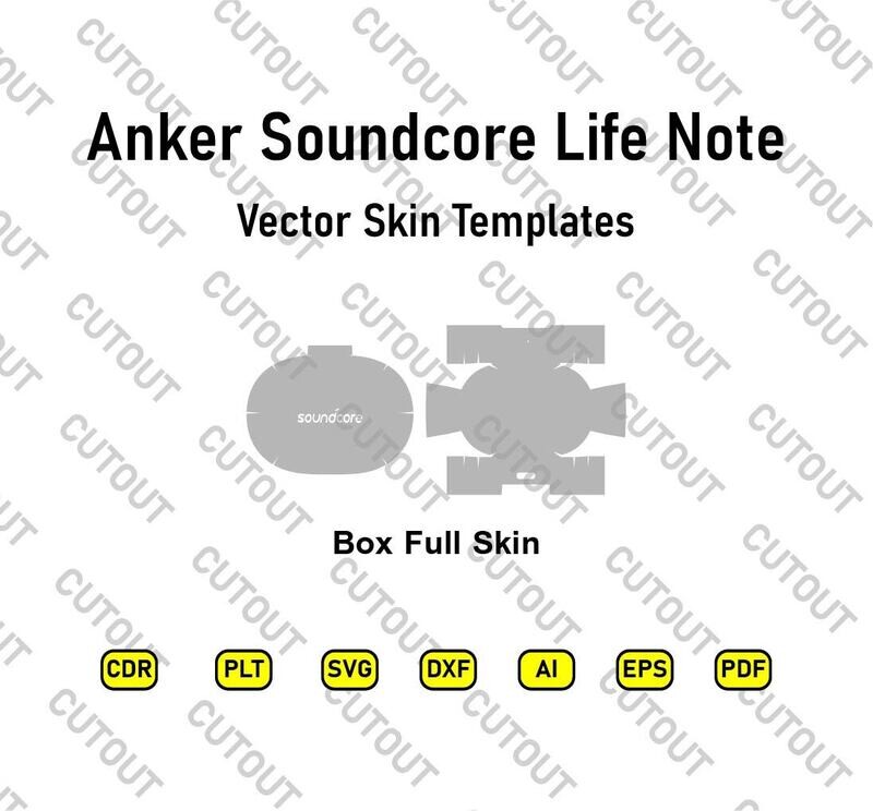 Anker Soundcore Life Note Vector Skin Templates