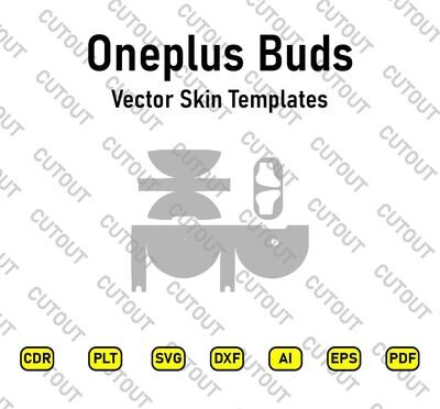 Oneplus Buds Vector Skin Templates