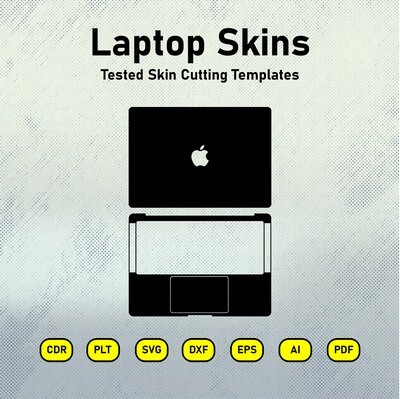 Laptop Skin Templates