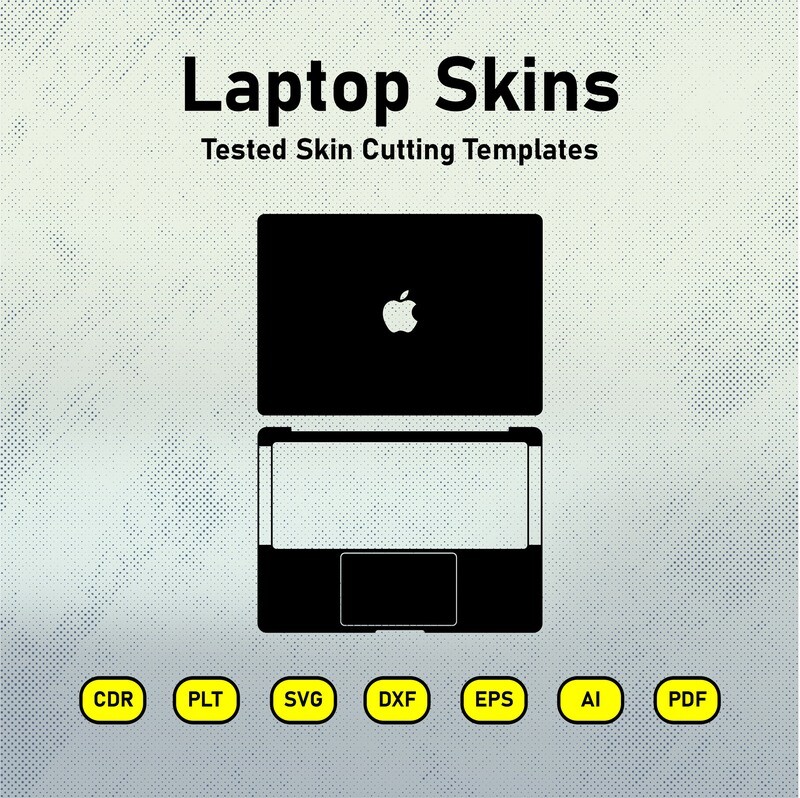 Vinyl Ready Vector Cut File Templates For Laptop Skins In AI SVG DXF vinyl-ready-vector-cut-file-templates-for-laptop-skins-in-ai-svg-dxf