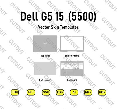 Dell G5 15 5500 Vektor-Skin-Vorlagen