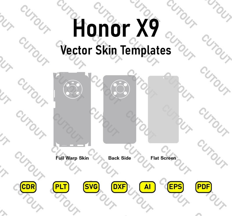 X9-Vektor-Skin-Vorlagen zu Ehren