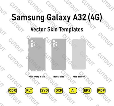 Samsung Galaxy A32 4G Vector Skin Cut Files