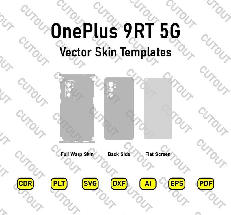 OnePlus 9RT 5G Vector Skin Templates