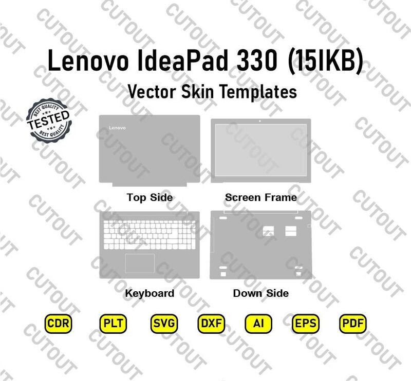 Lenovo ideaPad 330 - 15IKB  Vector Skin Templates