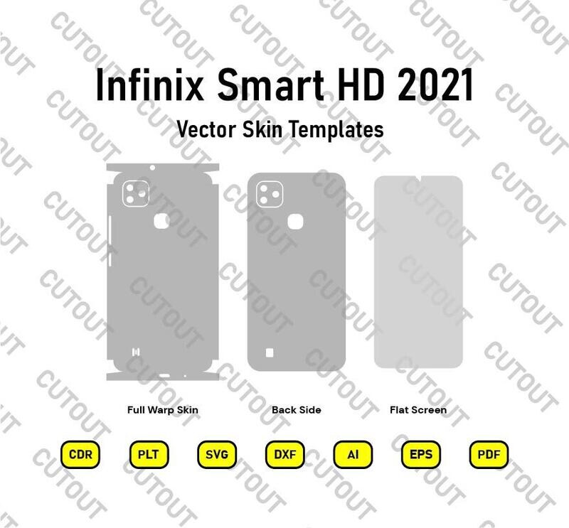 Infinix Smart HD 2021 Vector Skin Templates