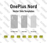 OnePlus Nord Vector Skin Templates