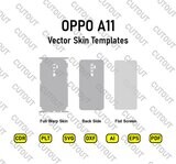 Archivos de corte de piel vectorial OPPO A11