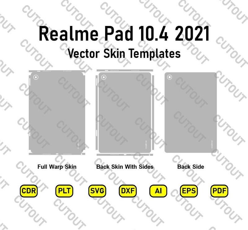 Relame Pad 10.4 2021 Vector Skin Cut Files