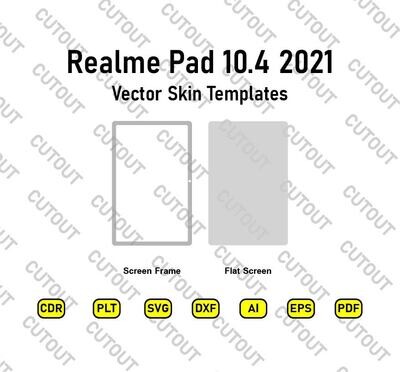 Relame Pad 10.4 2021 Vector Skin Cut Files