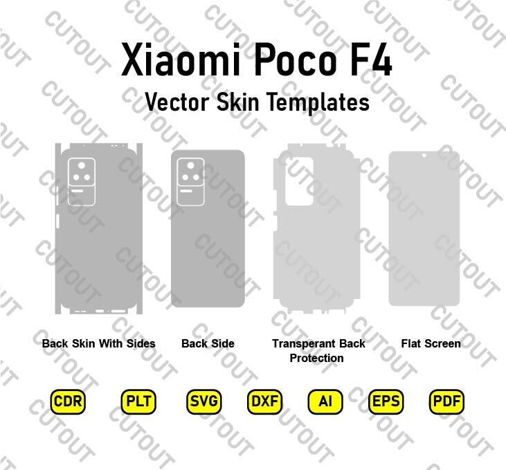 Xiaomi Poco F4 Vector Skin Cut Files