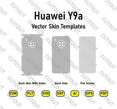 Huawei Y9a Vector Skin Cut Files