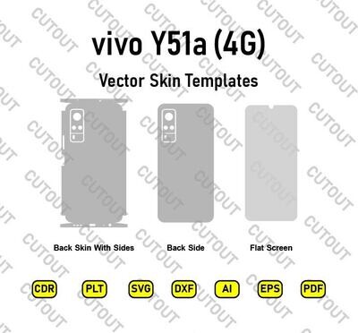 VIVO Y51a (4G) Vector Skin Cut Files