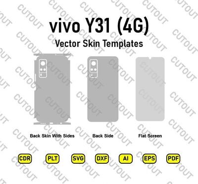 VIVO Y31 (4G) Vector Skin Cut Files