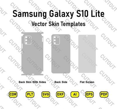 Samsung Galaxy S10 Lite Vector Skin Cut Files