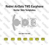 Xiaomi Redmi AirDots TWS Auricular Vector Skin Cut Files