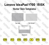 Lenovo IdeaPad Y700-15ISK Archivos de corte de piel vectorial