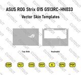 ASUS ROG Strix G15 G513RC-HN033 Vector Skin Cut Files