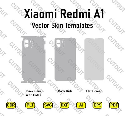 Xiaomi Redmi A1 Vector Skin Cut Files