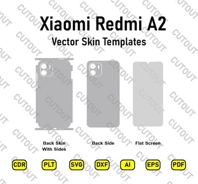 Xiaomi Redmi A2 Vector Skin Cut Files