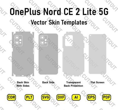 OnePlus Nord CE 2 Lite 5G Vector Skin Cut Files