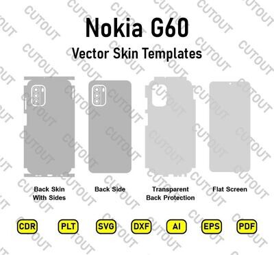 Nokia G60 Vector Skin Cut Files