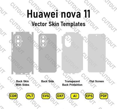 Huawei nova 11 Vector Skin Cut Files