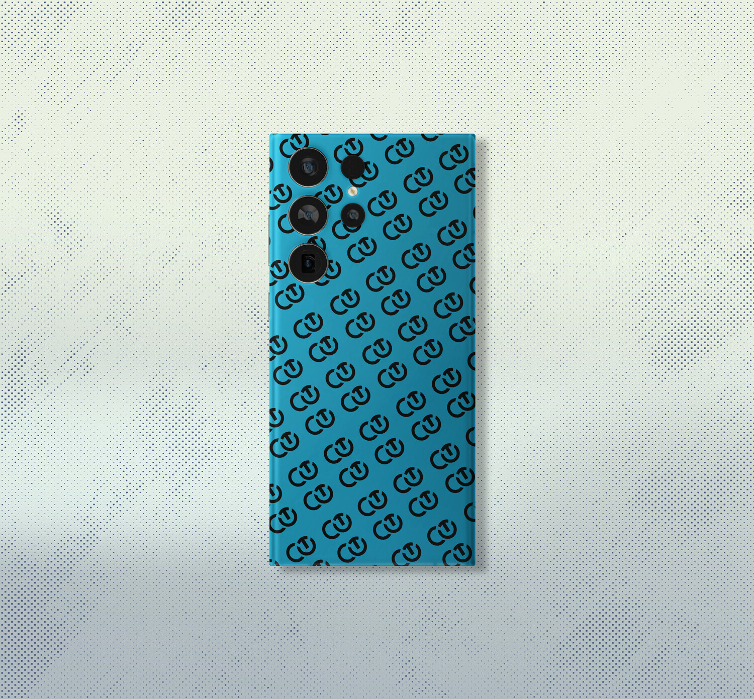 Vinyl Skin Mock-up For Smart Phone Samsung Galaxy S23 Ultra