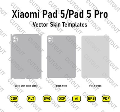 Xiaomi Pad 5/Pad 5 Pro Vector Skin Cut Files