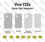 Vivo Y33s Vector Skin Cut Files