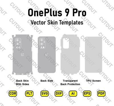 OnePlus 9 Pro Vector Skin Cut Files