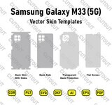 Samsung Galaxy M33 5G Vector Skin Cut Files