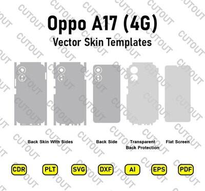 Oppo A17 (4G) Vector Skin Cut Files