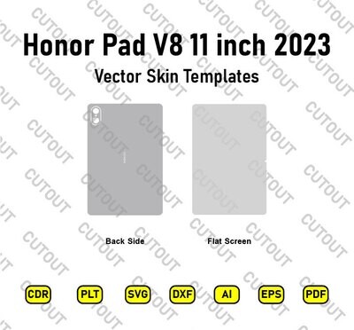 Honor Pad V8 11 inch Vector Skin Cut Files