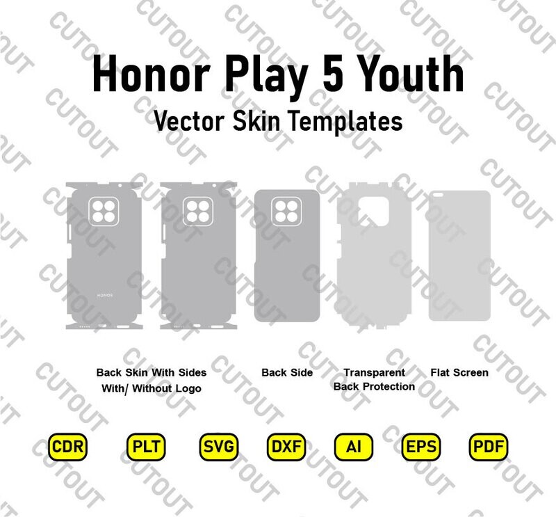 Honor Play 5 Youth Vector Skin Cut Files