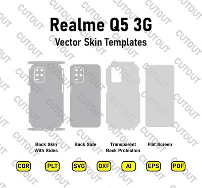 Realme Q3 5G Vector Skin Cut Files
