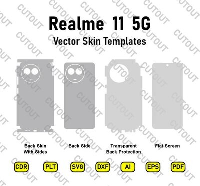 Realme 11 5G Vector Skin Cut Files