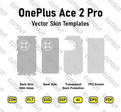 OnePlus Ace 2 Pro Vector Skin Cut Files