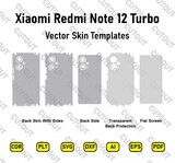 Xiaomi Redmi Note 12 Turbo Vector Skin Cut Files