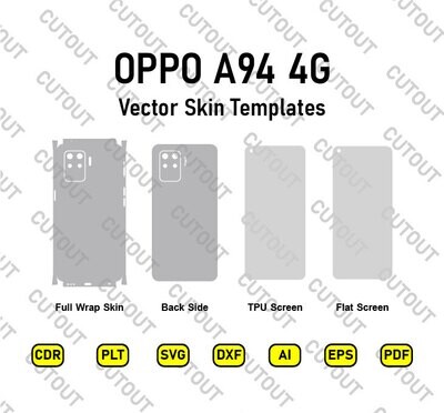 Oppo A94 4G Vector Skin Cut Files