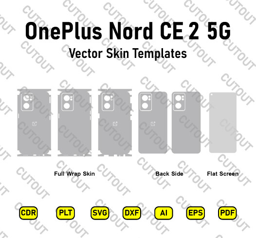 OnePlus Nord CE 2 5G Vector Skin Cut Files