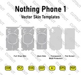 Nothing Phone 1 Vector Skin Cut Files