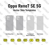 ​Archivos de corte de piel vectorial Oppo Reno7 SE 5G