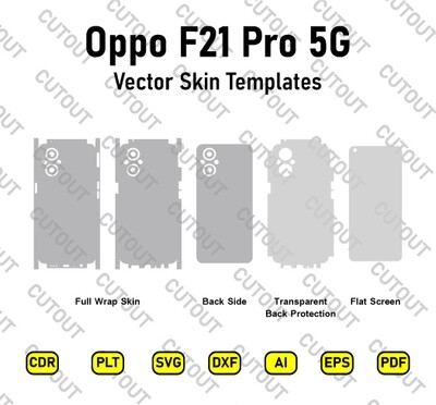 ​Oppo F21 Pro 5G Vector Skin Cut-Dateien