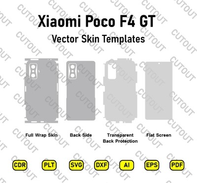 Xiaomi Poco F4 GT Vector Skin Cut Files