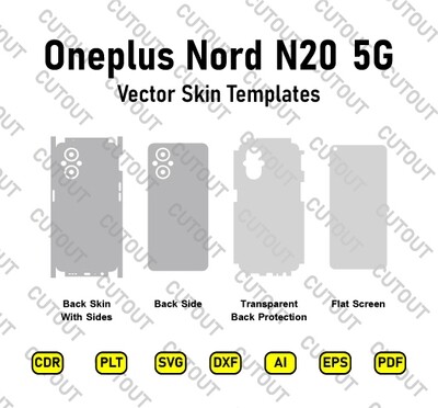 Oneplus Nord N20 5G Vector Skin Cut Files