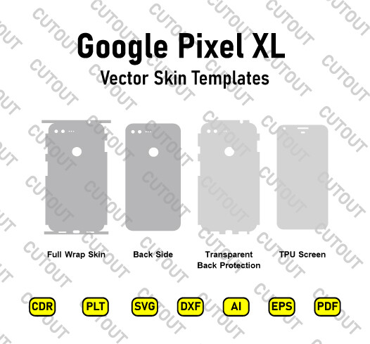 Google Pixel XL Vector Skin Cut Files