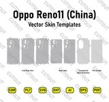 ​Archivos de corte de piel vectorial de Oppo Reno11 (China)